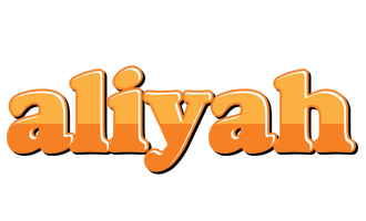 Aliyah orange logo