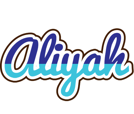 Aliyah raining logo