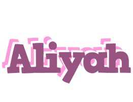 Aliyah relaxing logo