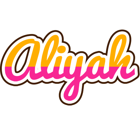 Aliyah smoothie logo