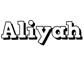 Aliyah snowing logo