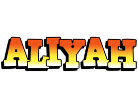 Aliyah sunset logo