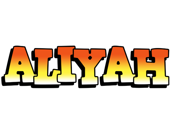Aliyah sunset logo