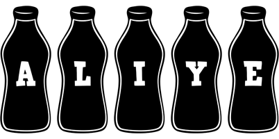 Aliye bottle logo