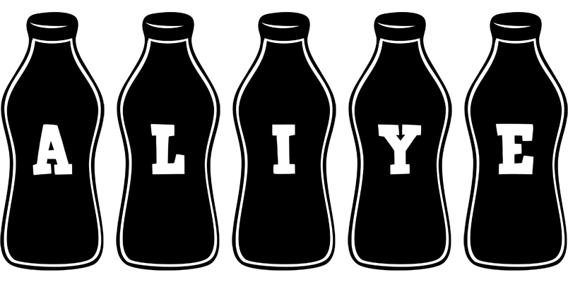 Aliye bottle logo