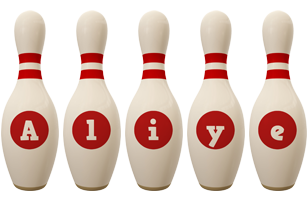 Aliye bowling-pin logo