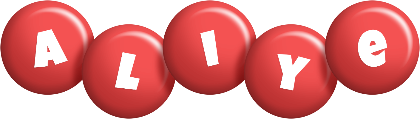 Aliye candy-red logo