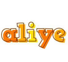 Aliye desert logo