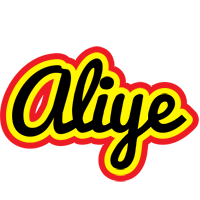 Aliye flaming logo