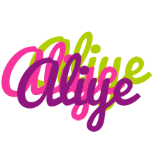 Aliye flowers logo