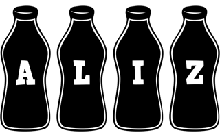 Aliz bottle logo