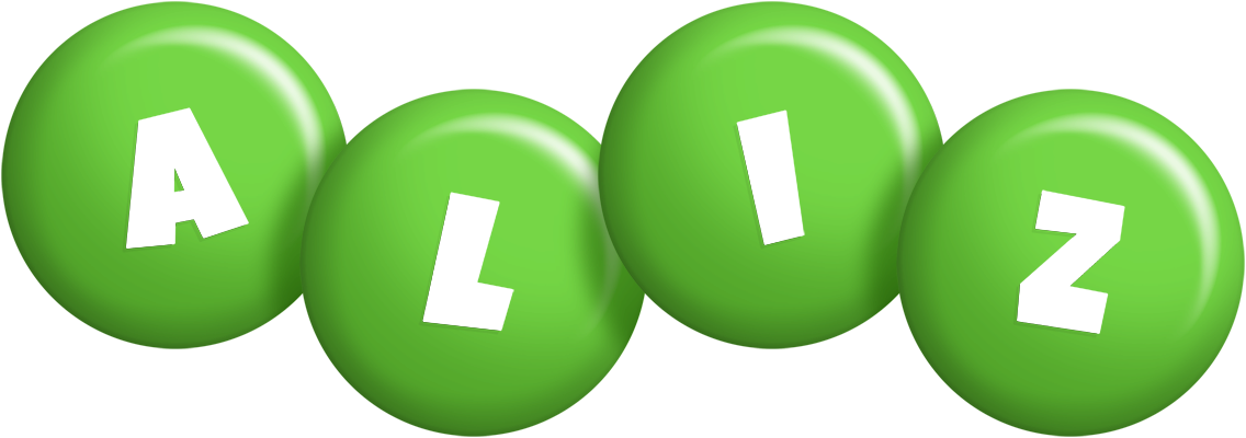 Aliz candy-green logo