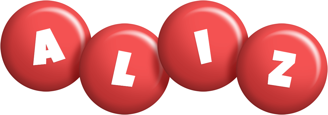 Aliz candy-red logo
