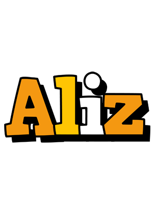 Aliz cartoon logo