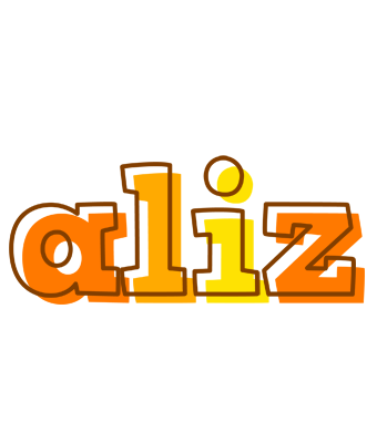 Aliz desert logo
