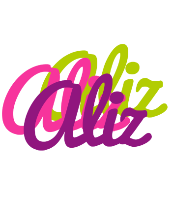 Aliz flowers logo