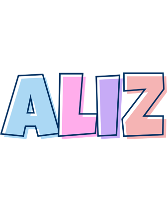 Aliz pastel logo