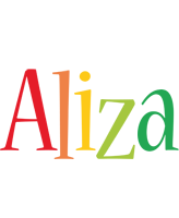 Aliza birthday logo