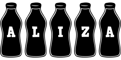 Aliza bottle logo