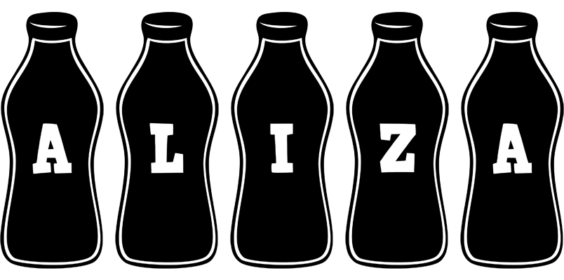 Aliza bottle logo
