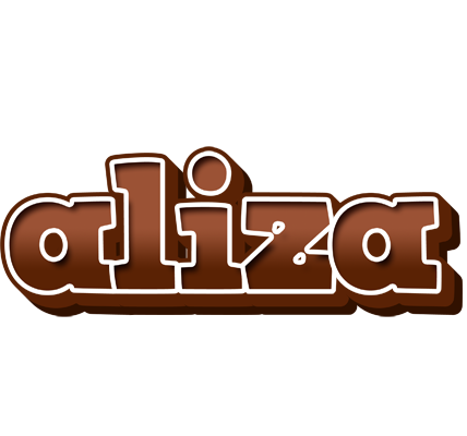 Aliza brownie logo