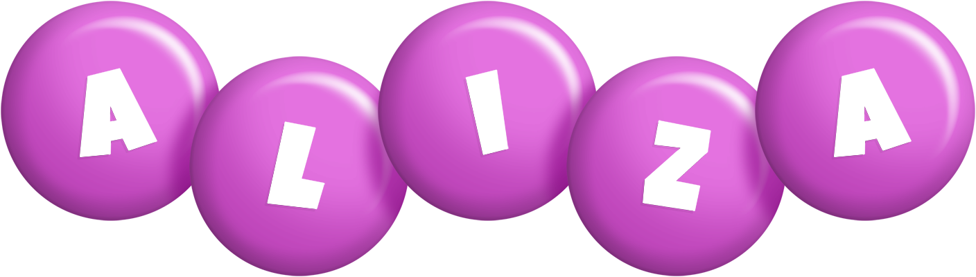 Aliza candy-purple logo