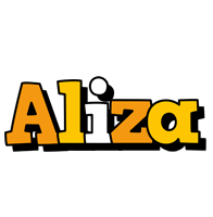 Aliza cartoon logo