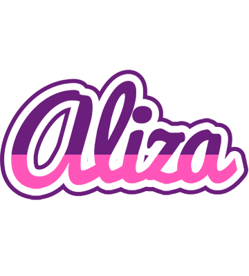 Aliza cheerful logo