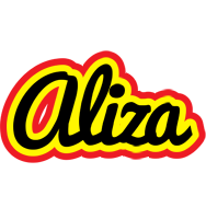 Aliza flaming logo