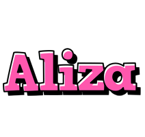 Aliza girlish logo