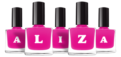 Aliza nails logo