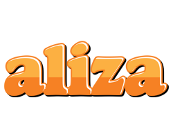 Aliza orange logo