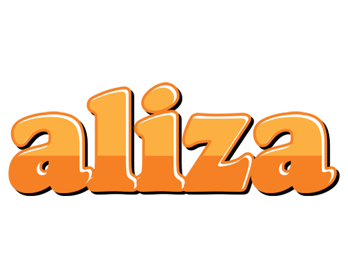 Aliza orange logo
