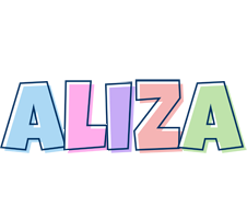 Aliza pastel logo