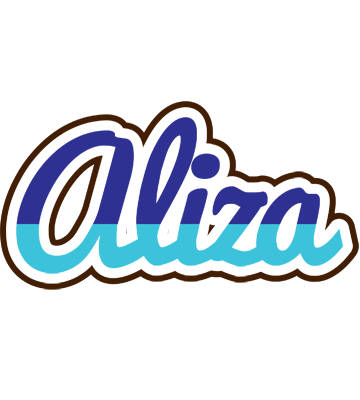 Aliza raining logo