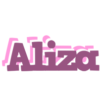 Aliza relaxing logo
