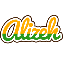 Alizeh banana logo