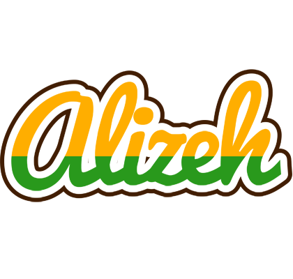 Alizeh banana logo