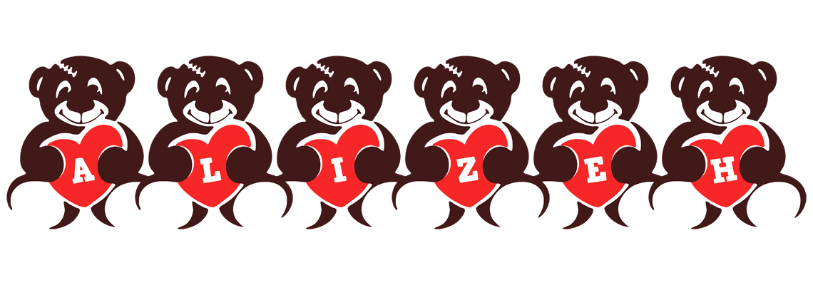 Alizeh bear logo