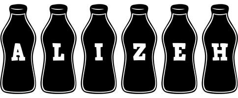 Alizeh bottle logo