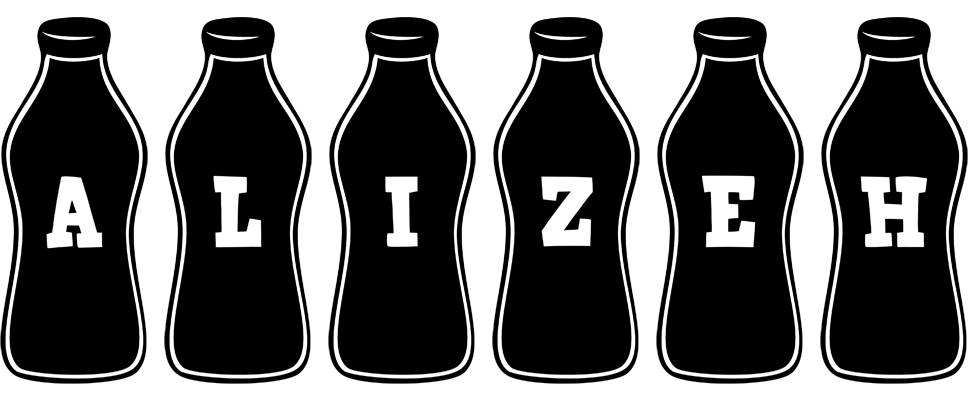 Alizeh bottle logo