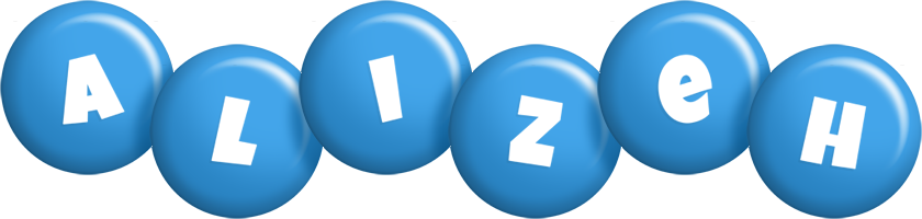 Alizeh candy-blue logo