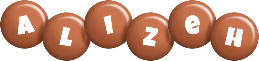 Alizeh candy-brown logo