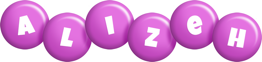 Alizeh candy-purple logo