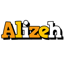 Alizeh cartoon logo