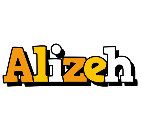 Alizeh cartoon logo