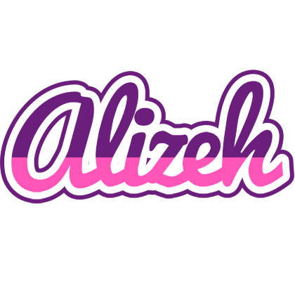 Alizeh cheerful logo