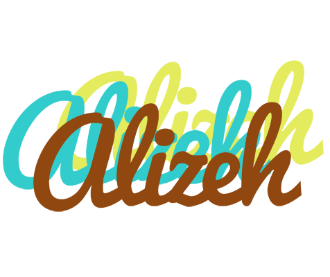 Alizeh cupcake logo