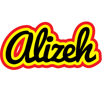 Alizeh flaming logo