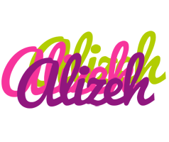 Alizeh flowers logo